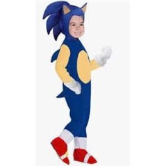 Disfraz Sonic para bebe 1 2 anos 883028012428 510003 T