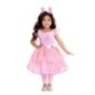 Disfraz Peppa Pig vestido rosa para niña tallas