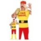 Disfraz luchador WWE hombre hulk hogan