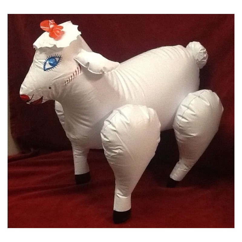 Oveja hinchable para despededas de soltero