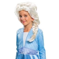 Peluca Elsa Frozen Disney original para nina deluxe 39897516837 22810 15L