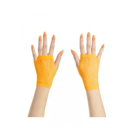 Guantes rejilla naranja cortos 8433584184859 18485