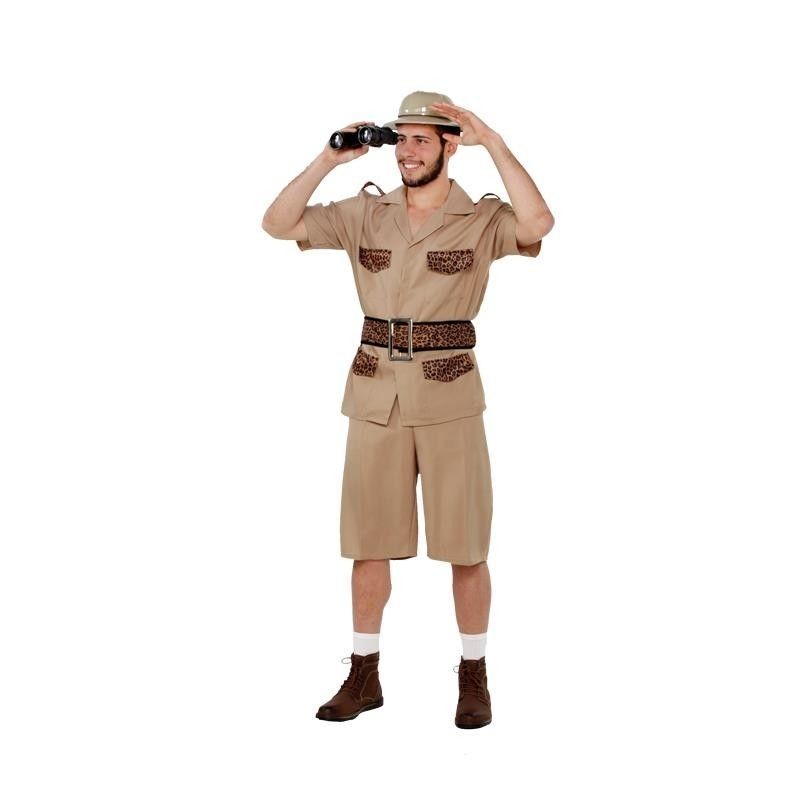 Disfraz explorador safari aventurero talla ML hombre