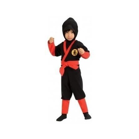 Disfraz ninja bebe 1 2 anos infantil negro 883028529537 885295 T