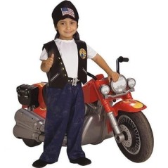 Disfraz motorista bebe 1 2 anos infatil motero 883028562930 885629 T