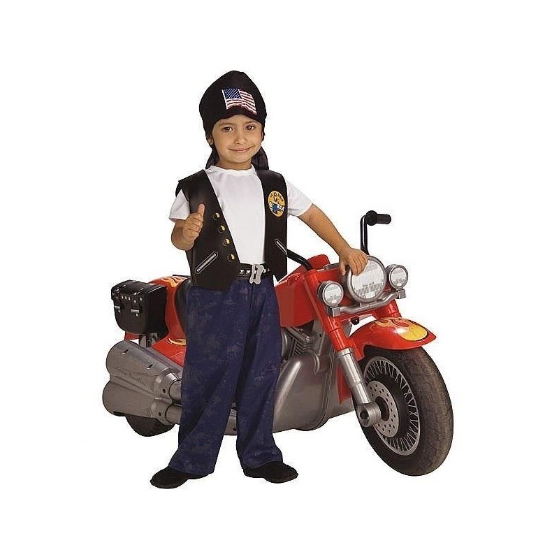 Disfraz motorista bebe 1-2 años infatil motero