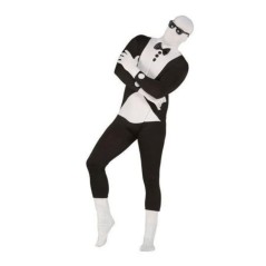 Disfraz smoking malla mono elastico adulto 8434077808795 80879