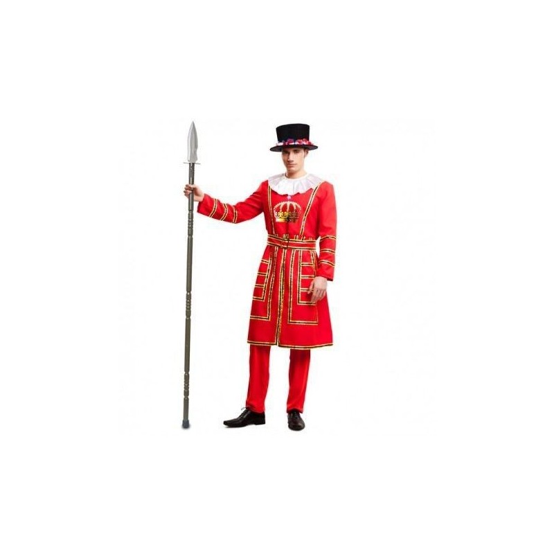 Disfraz beefeater talla m-l hombre yeomen guardia