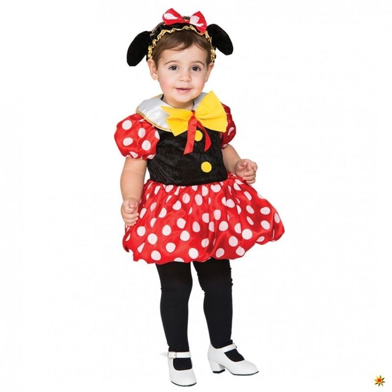 Disfraz ratita similar a Minnie para niña de tallas