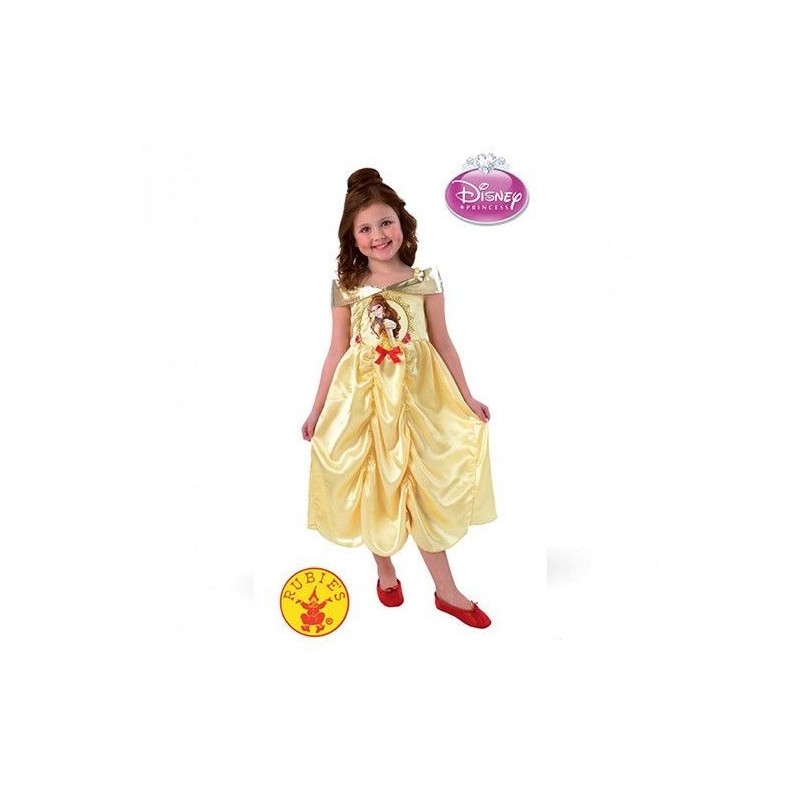 Disfraz de bella para niña tallas disney classic deluxe