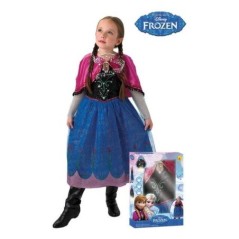 Disfraz anna de frozen para nina con luz y musica tallas 883028041329 610365 L