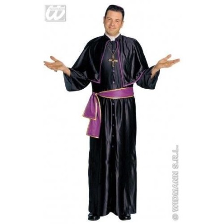 DISFRAZ CARDENAL NEGRO MORADO TALLA M o L 8003558399123 39912