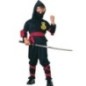 Disfraz ninja negro shinobi infantil