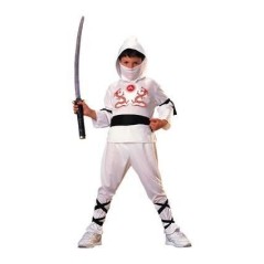 DISFRAZ NINJA BLANCO INFANTIL TALLAS 8422971211155 12111 S
