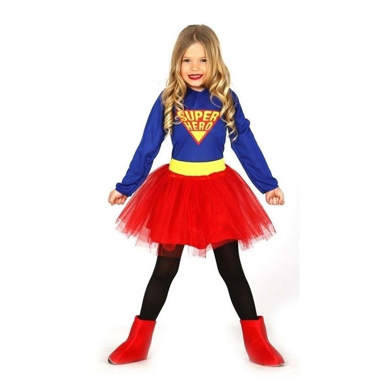 Disfraz superheriona niña super girl