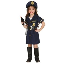 DISFRAZ POLICIA CHICA INFANTIL VESTIDO TALLAS 8434077857007 85700