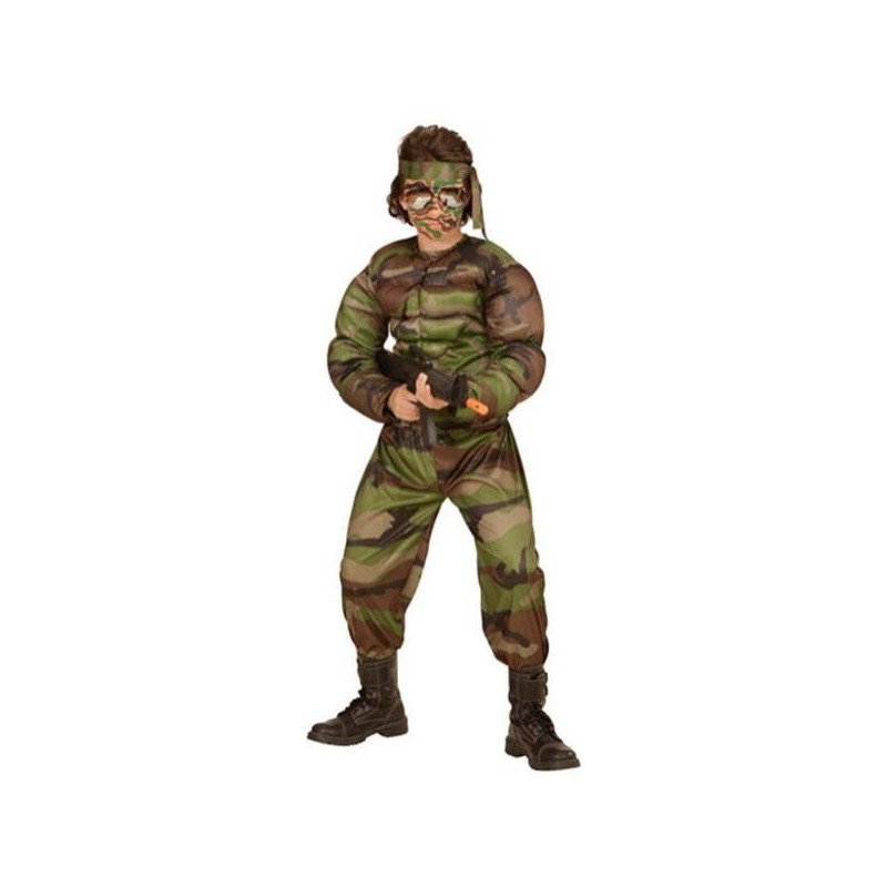 Disfraz Super soldado GI joe infantil