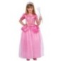 Disfraz princesa rosa del baile niña