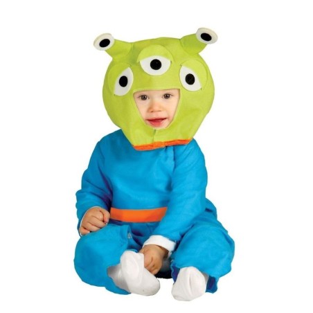 DISFRAZ ALIENIGENA TRES OJOS BEBE TOY TALLAS 8434077855348 85534