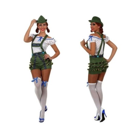 DISFRAZ ALEMANA PETO CORTO TIROLESA TALLAS 8422259100881 10088