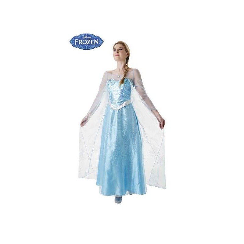 Disfraz Elsa Frozen mujer talla S
