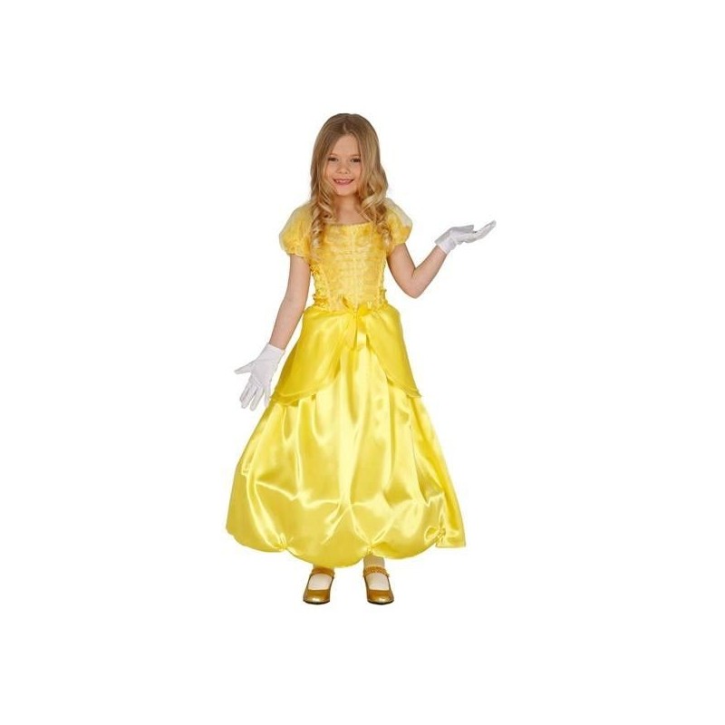 DISFRAZ PRINCESA BELLA INFANTIL TALLAS