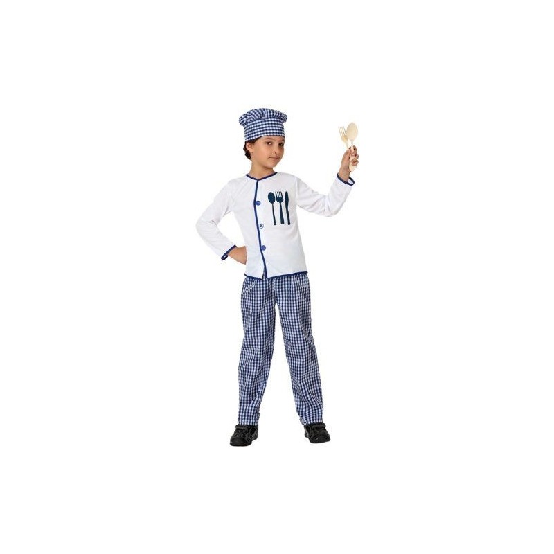 Disfraz cocinero para niño de 7 a 9 años