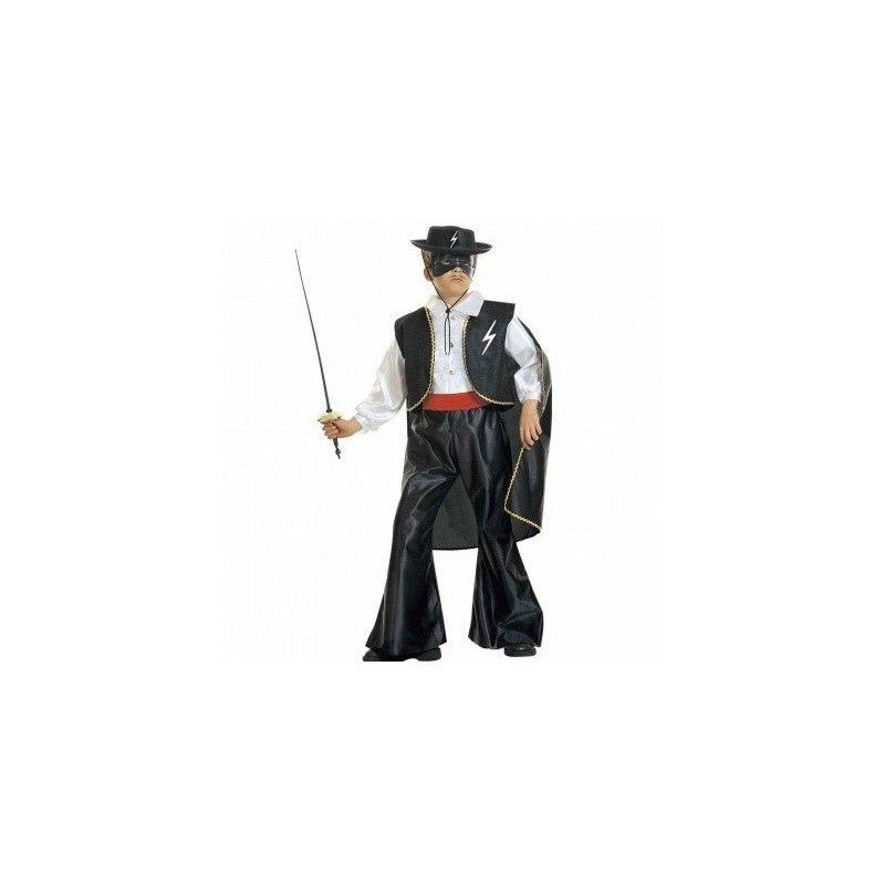 Disfraz el zorro bandido para niño talla 8-10 años