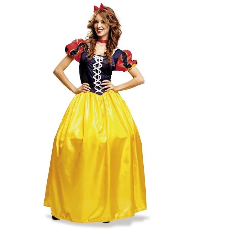 Disfraz Blancanieves para mujer
