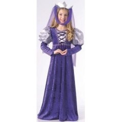 Disfraz reina medieval infantil tallas 8422971719552 67195 S