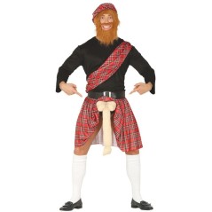 Disfraz escoces salido con pene hombre 8434077886847 88684