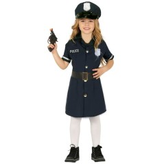 Disfraz de policia nacional para nina vestido tallas 8434077884539 88453