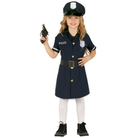 Disfraz de policia nacional para nina vestido tallas 8434077884539 88453