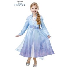 Disfraz Elsa Frozen 2 deluxe para nina infantil 883028390243 300506 L
