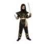 Disfraz Ninja negro dragon talla 5-6 años