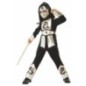 Disfraz ninja dragon plata para niño