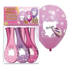 Globo comunion niña personalizable 8 und 12 29x36