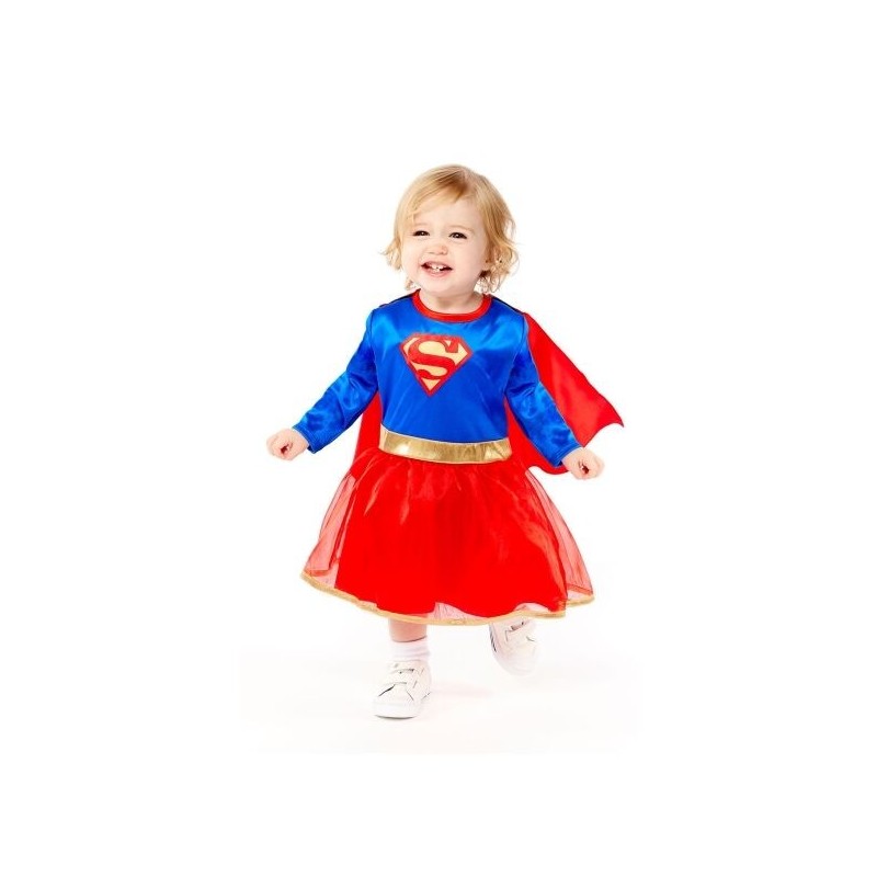 Disfraz Supergirl para bebe tallas original Warner Bros