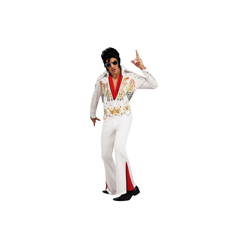 Disfraz Elvis blanco para hombre tallas