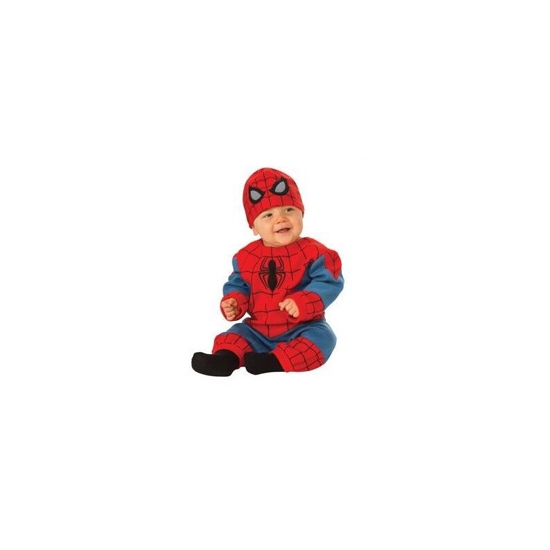 Disfraz Spiderman para bebe talla 6-12 meses