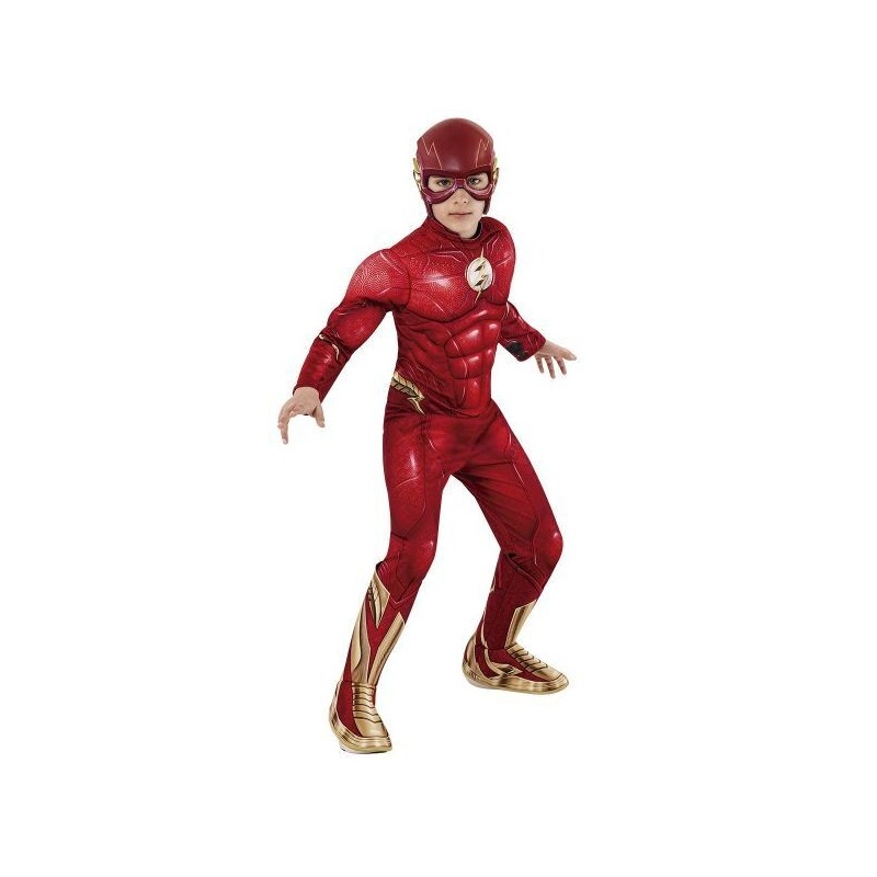 Disfraz Flash musculoso para niño original