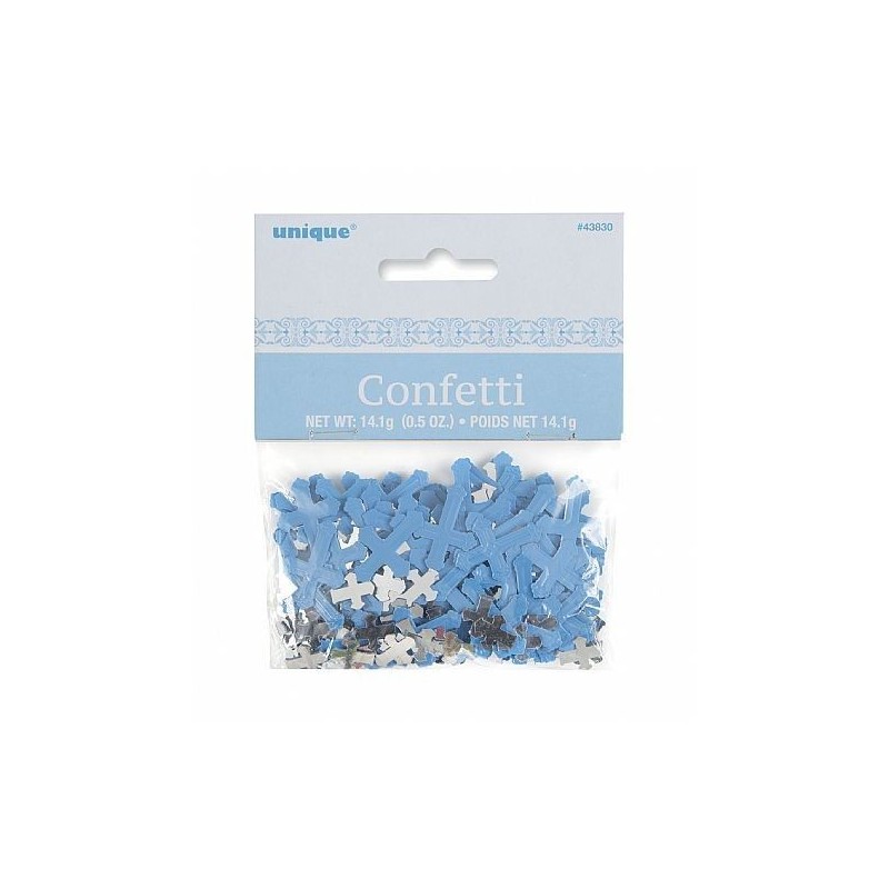 Confetti cruces azules 14 gr