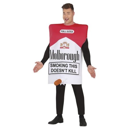 Disfraz cajetilla de tabaco graciosa para hombre talla L 52 54 8434077802052 80205