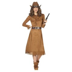 Disfraz vaquera del oeste para mujer tallas 8434077805640 80564