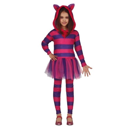 Disfraz gato sonriente alicia Cheshire infantil 8434077836644 83664