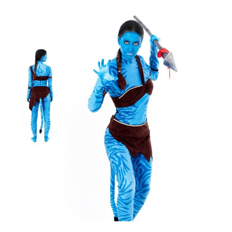 Disfraz guerrera tribal avatar para hombre tallas