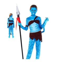 Disfraz guerrera tribal avatar para nina tallas 8433584241859 24185