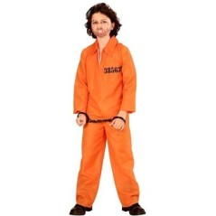 Disfraz Preso naranja convicto para nino tallas 8003558729265 72926
