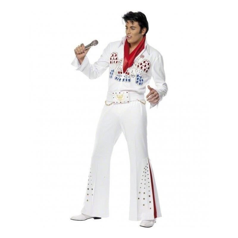 Disfraz elvis deluxe talla m american eagle