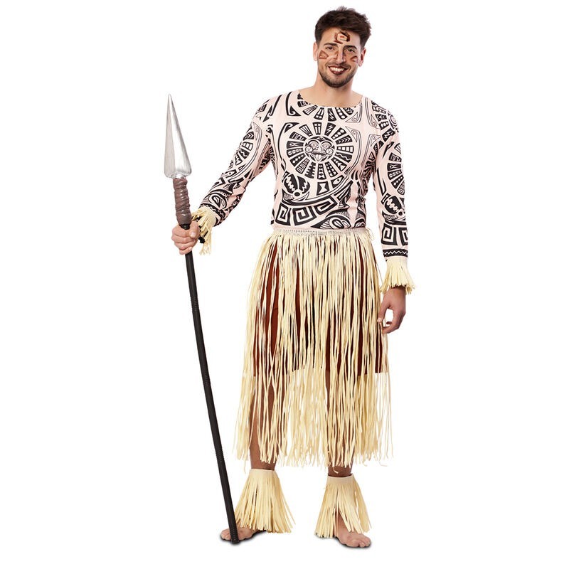 Disfraz Hawaiano Maui para hombre talla ML 52